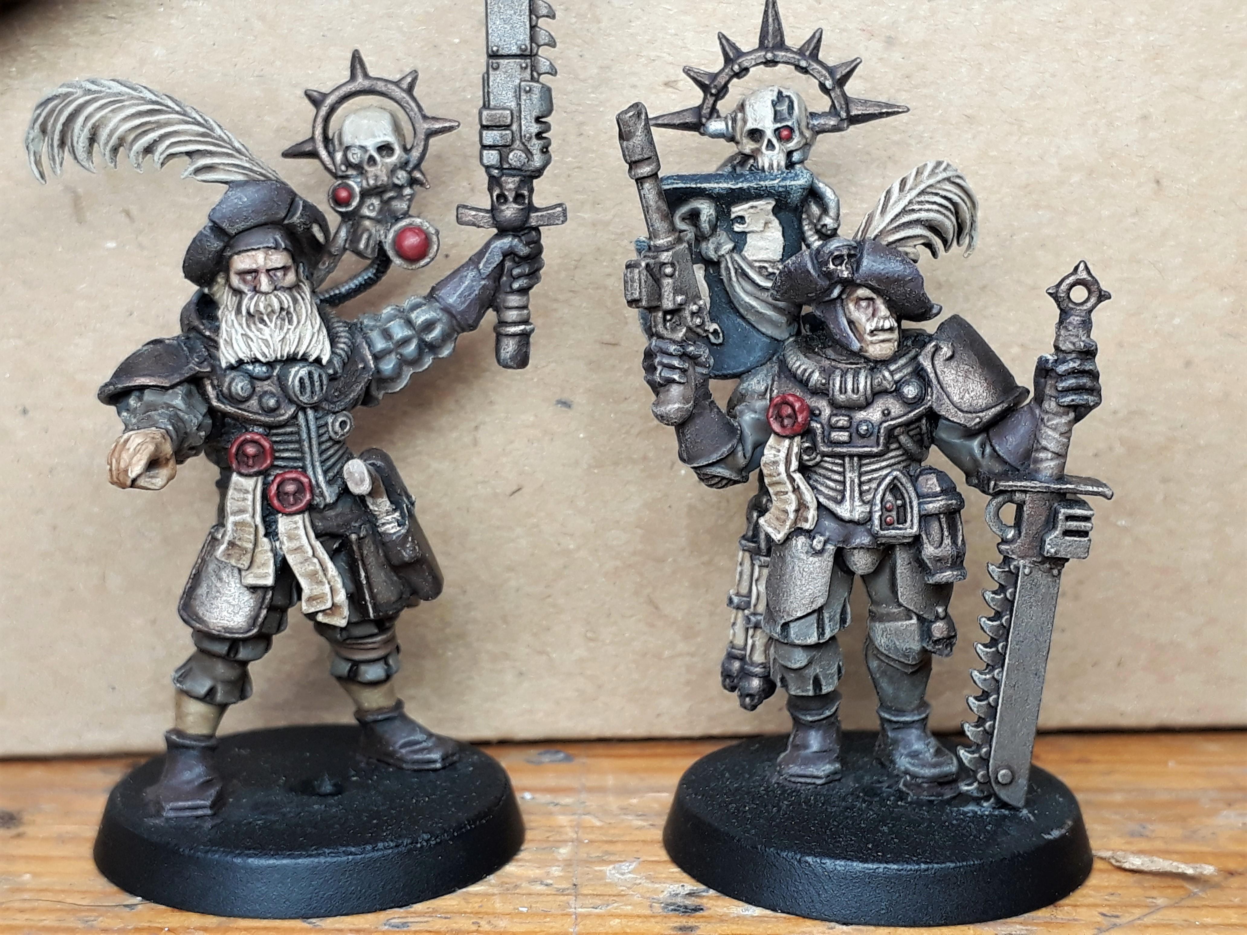 Company Commander, Dust, Feudal, Painting, Pigments, Rust, Warhammer 40,000, Weathered Company